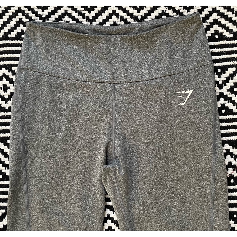 Gymshark Grey Dry Sculpture Leggings - Picture 6 of 16